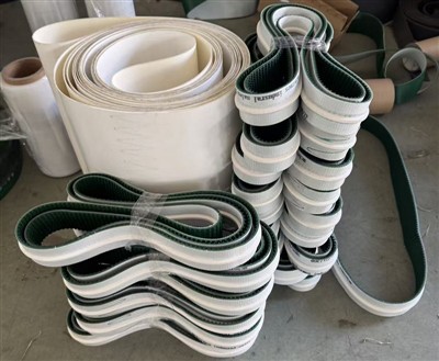 ПУ -конвейерные ленты, упакованные и готовые к отправке